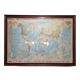 Globe map / Planisphere "Le Monde Politique", National Geographic Institute, 20th century – Fran