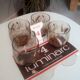Set of 4 glasses "Tivoli" 70s glass of Arques Luminarc