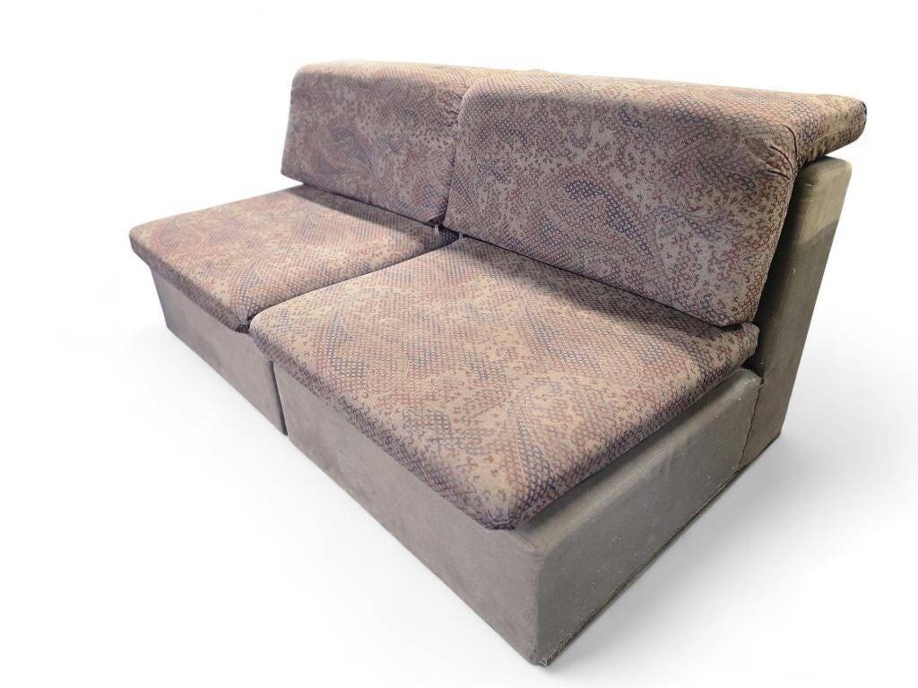 7-piece vintage modular sofa / living room / sofa