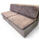 7-piece vintage modular sofa / living room / sofa