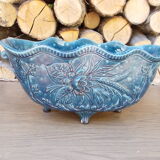 Gardener in blue earthenware