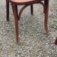 Set of 6 old bistro chairs Baumann and others