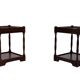 Georgian style set Mahogany night stands sofa tables .England