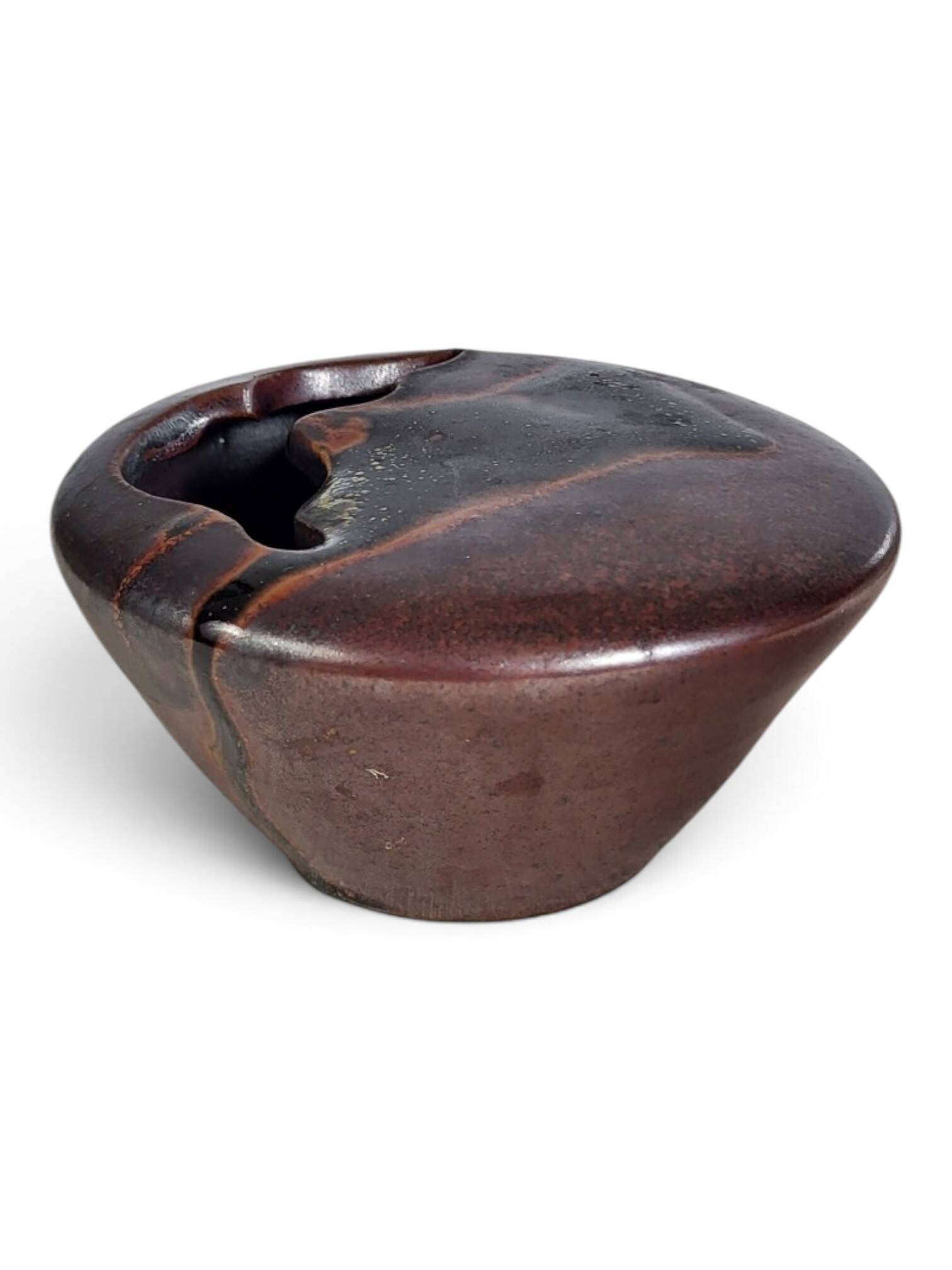 Vase en grès émaillé de Jean Cacheleux — Puisaye