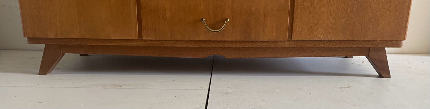 Vintage chest of drawers feet compass