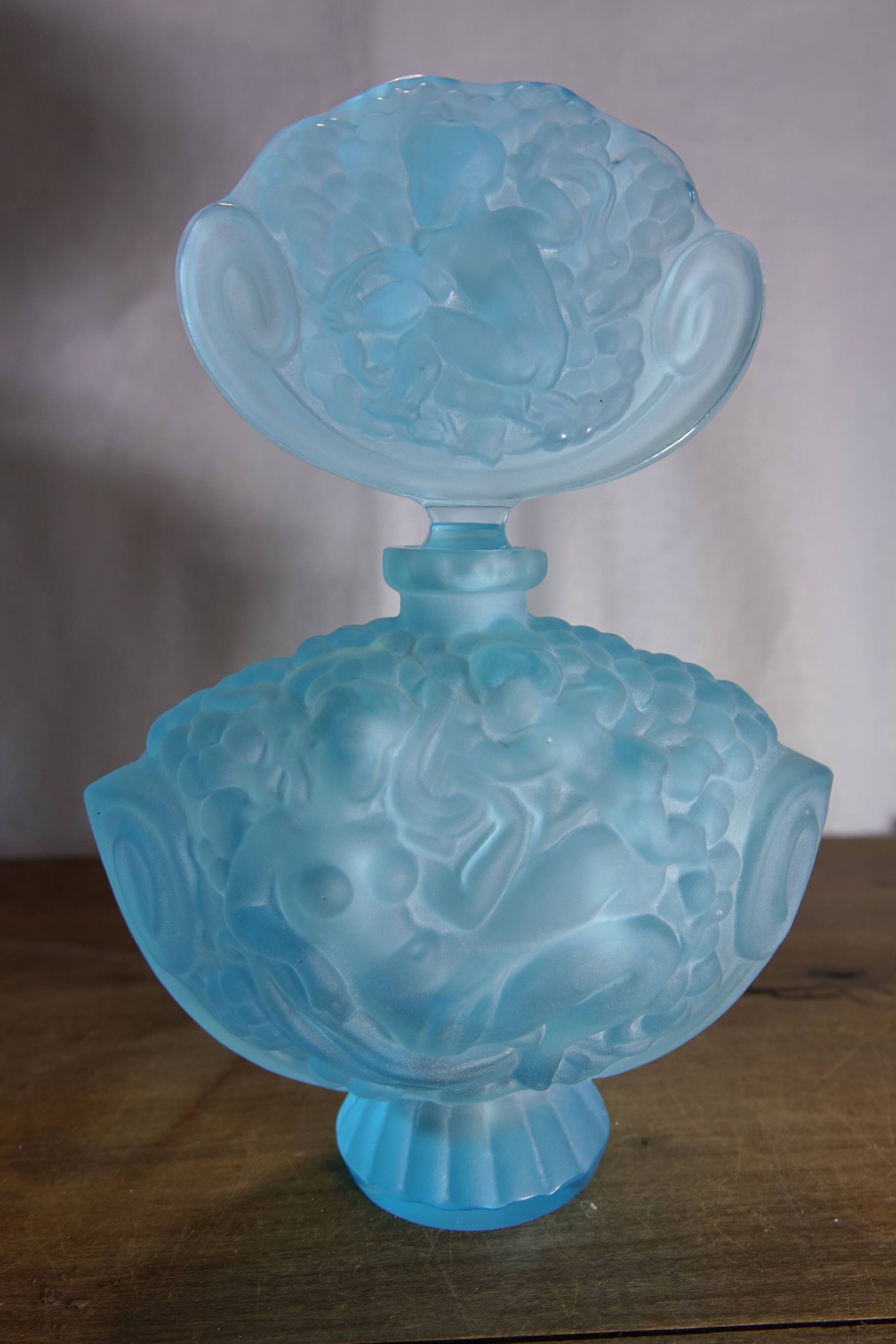 Schlevogt Hoffman Art Deco perfume bottle Ingrid Siesta 1930's