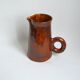 Tamegroute-inspired stoneware carafe