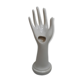 Vintage white porcelain hand