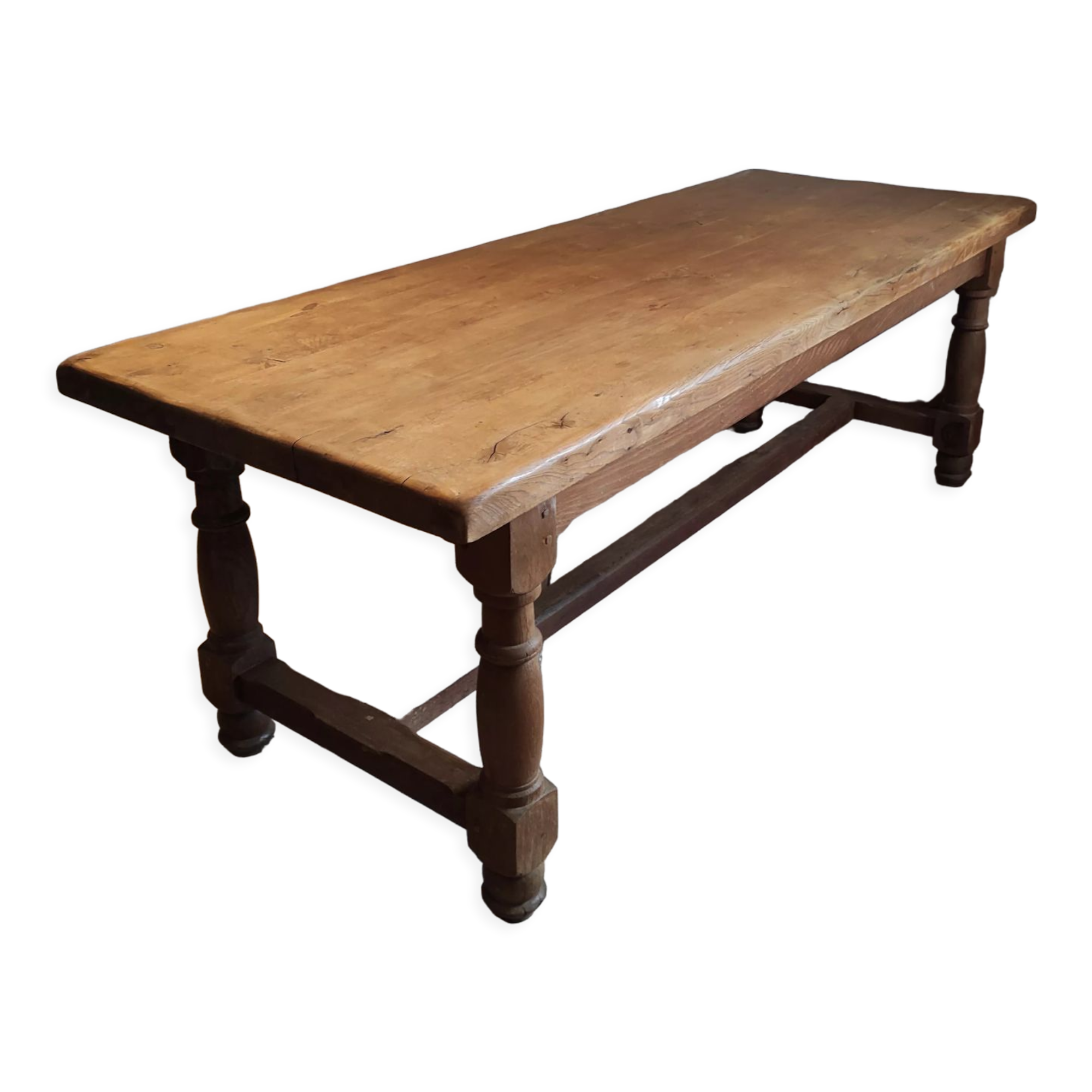 Oak farmhouse table