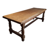 Oak farmhouse table