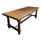 Oak farmhouse table