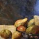 Huile sur toile nature et