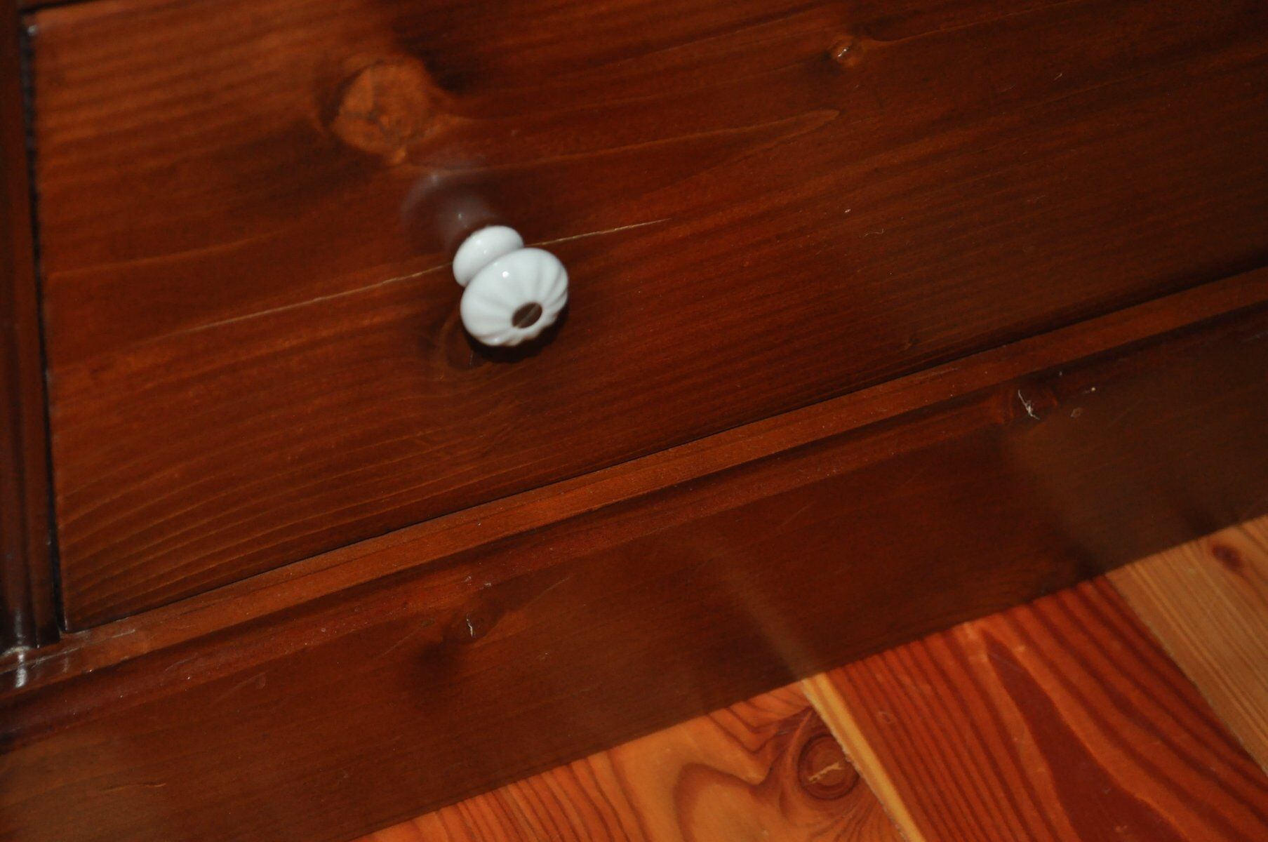 Antique Pine TV Stand