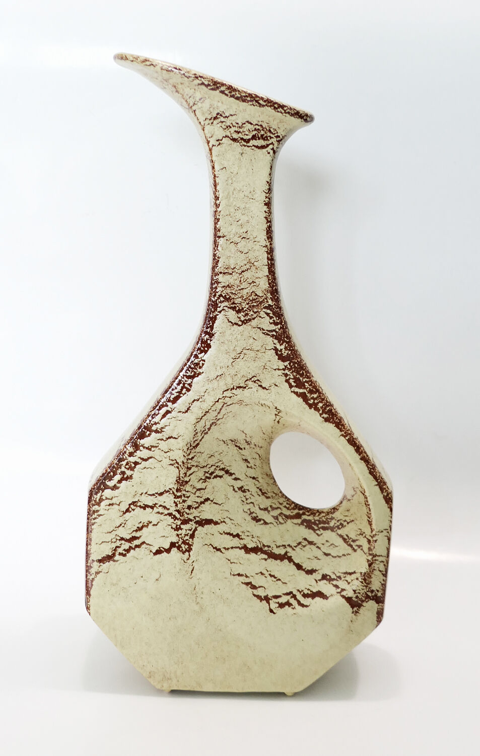 Modernist vase by Roberto Rigon for Bertoncello 1960-70