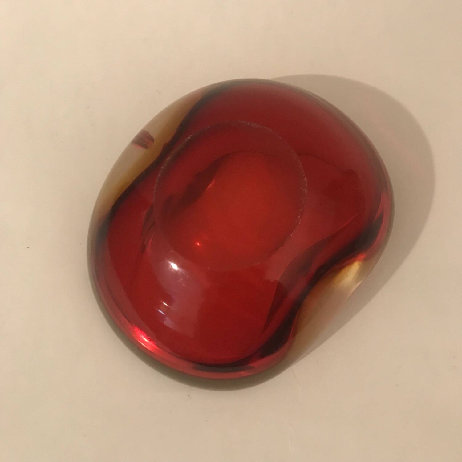 Flávio Poli ashtray, murano