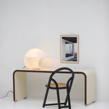Console / side desk produced by the Belgian company Bergwood in the 1970s.