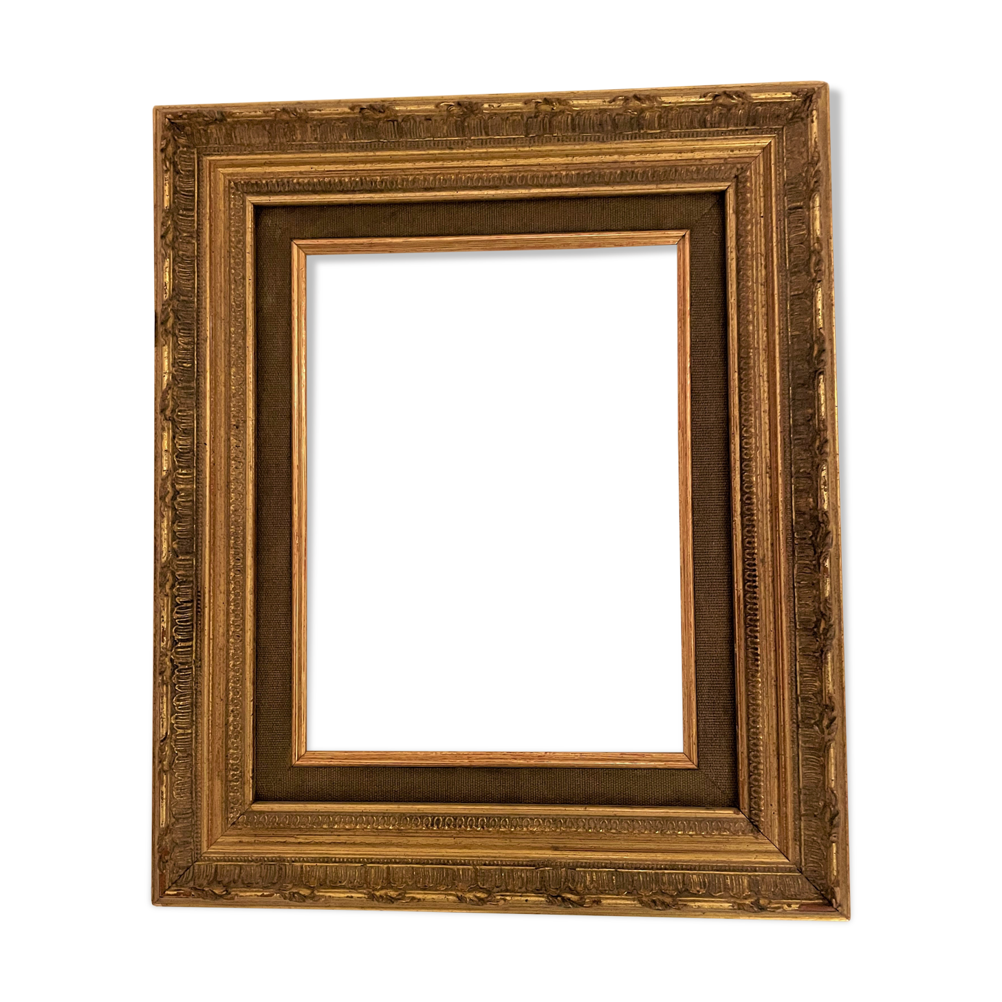 Old gilded frame