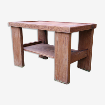 Table basse scandinave en bois massif