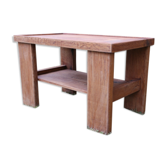 Table basse scandinave en bois massif