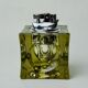 Magnifying glass lighter by Antonio Imperatore, black Murano glass, Italy, 1970