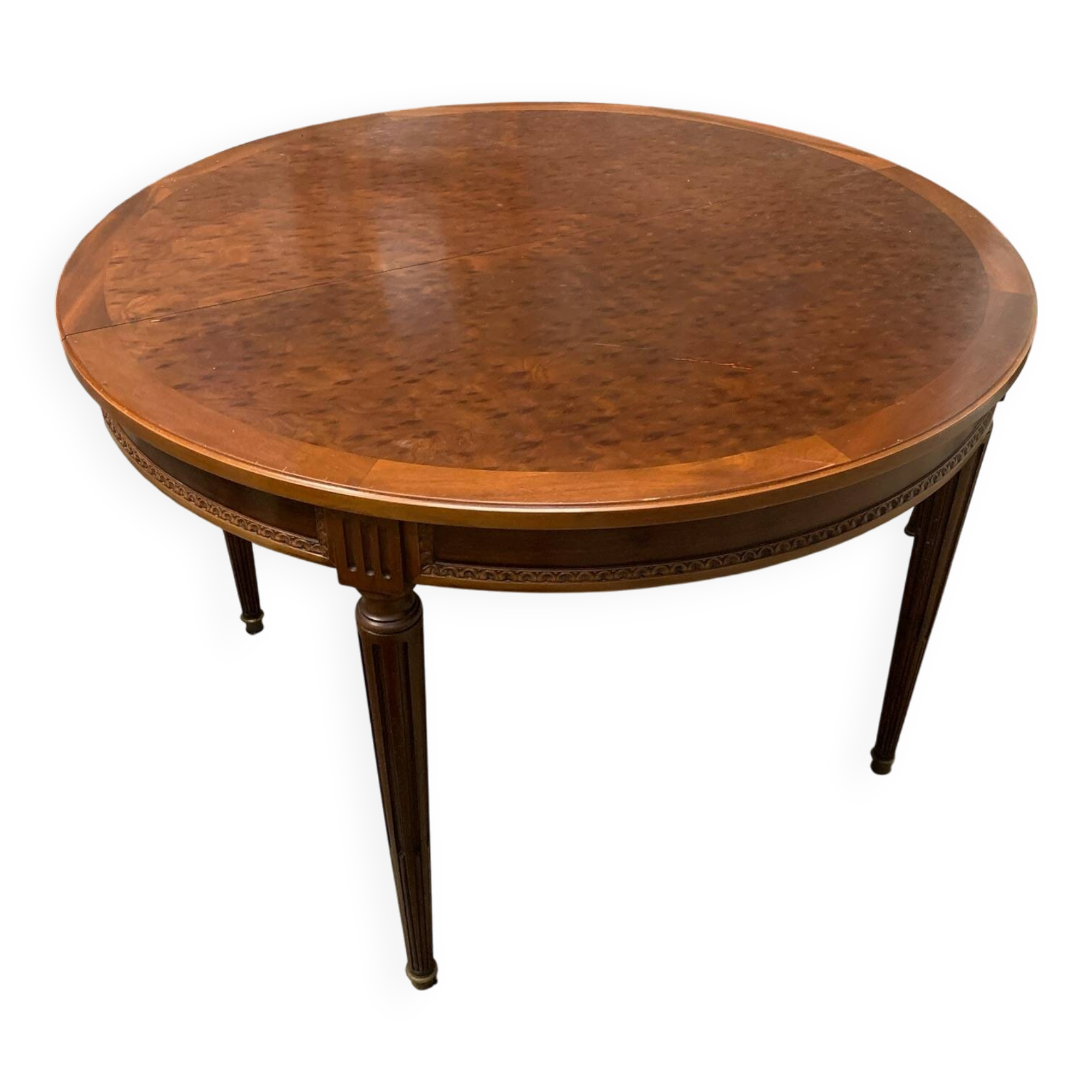 Louis XVI table in Cuban mahogany