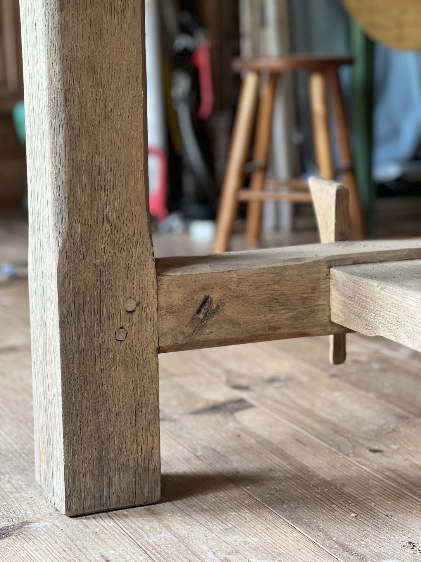 Farmhouse table - solid elm