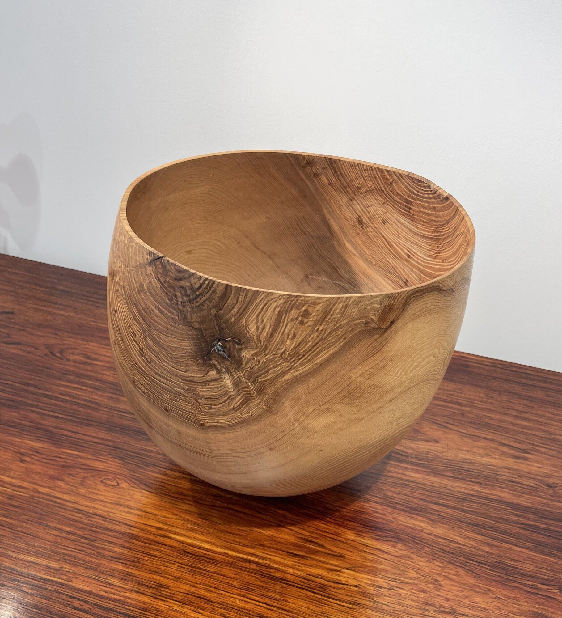 Deep cut in ash by Ralph Ribour
