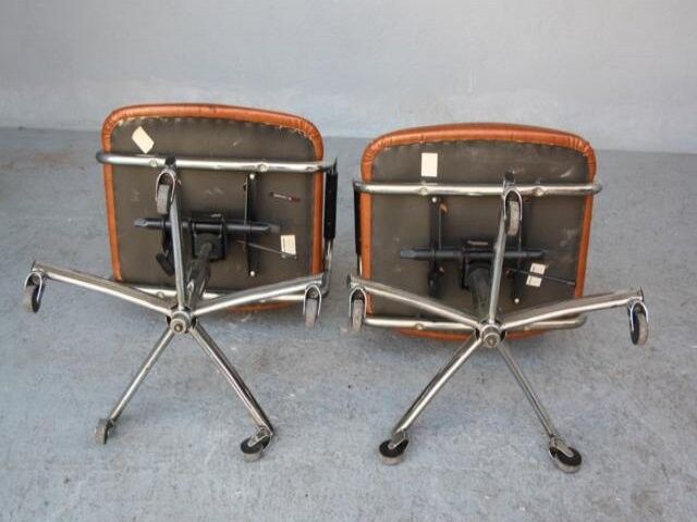pair of armchairs vintage 1970 Tubulars