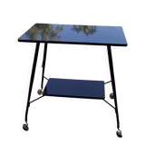 Vintage rolling dessert trolley