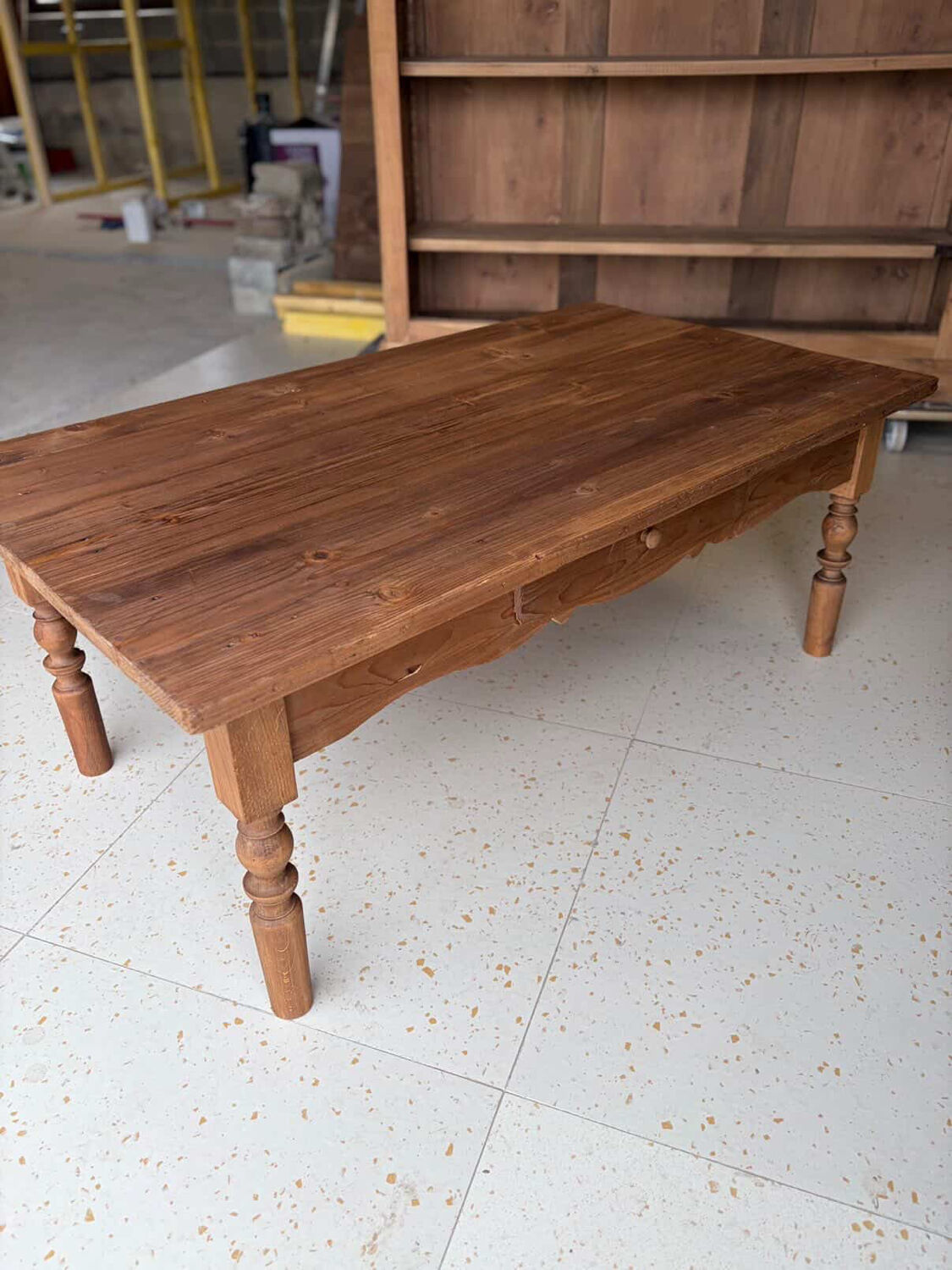 Farm style coffee table