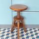 Antique watchmaker's stool with screws