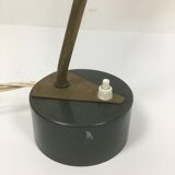 Lampe de bureau en laiton à rotule 1950-60