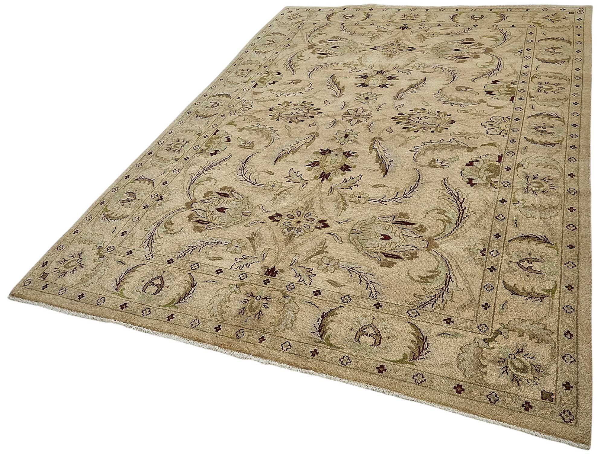 Turkish Handknotted Wool Oushak Rug 180 cm x 276 cm