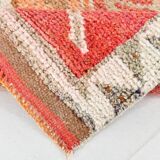 3x10 Soft Pink Runner Rug, Pastel Orientel Runner, 95x294Cm