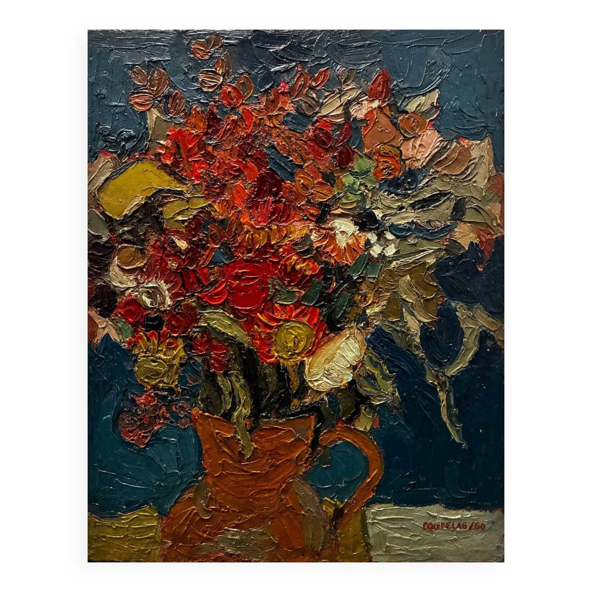 Bouquet de fleurs, Robert Coutelas, 60 Galerie Romanet