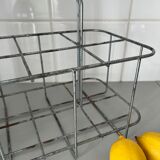 Metal bottle basket