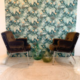 Fauteuil velours