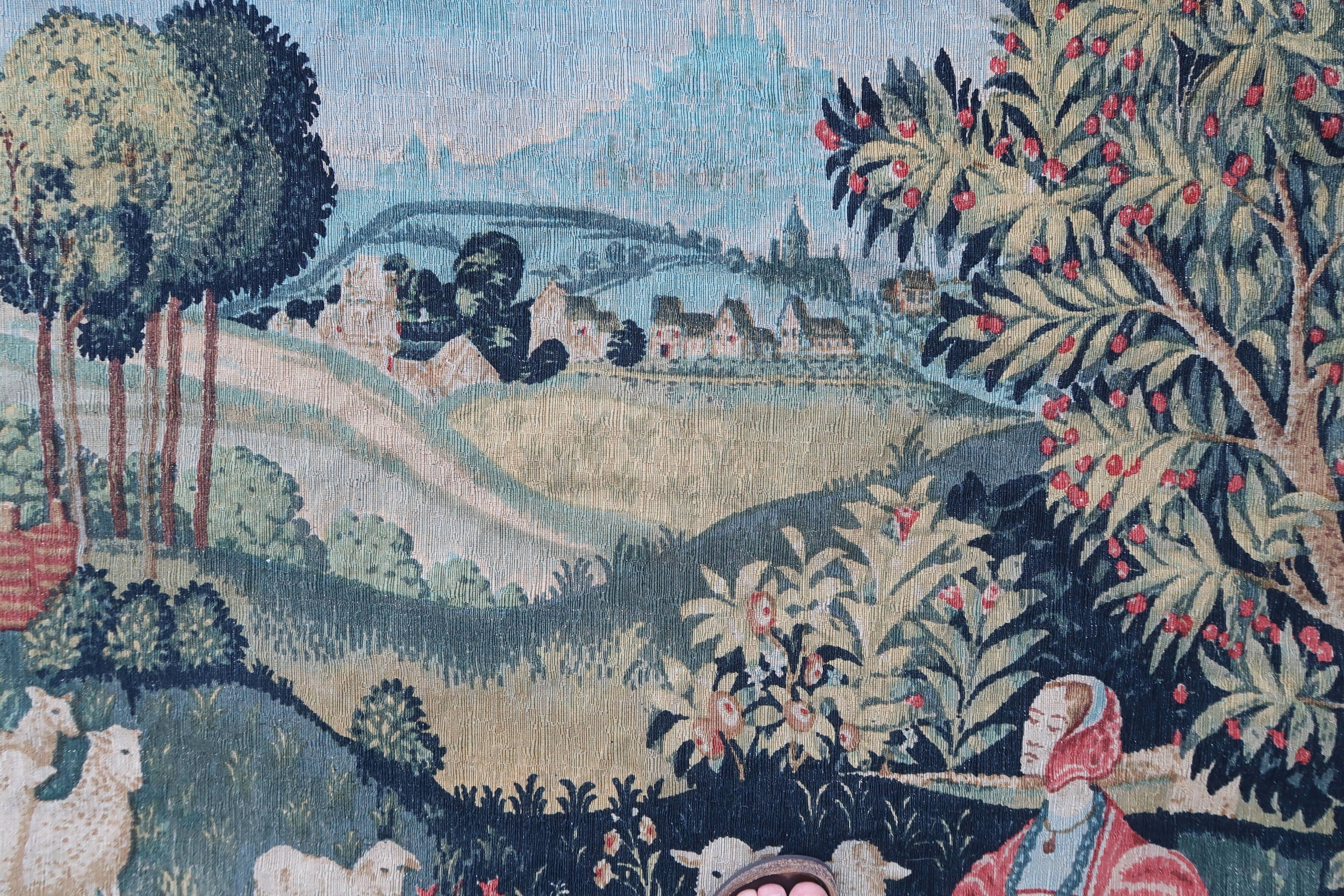 Tapisserie français 20ème siècle 205 X 176 cm