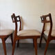 4 Scandinavian teak chairs Samcom Andersen Johannes