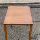 Rectangular Scandinavian coffee table in wood