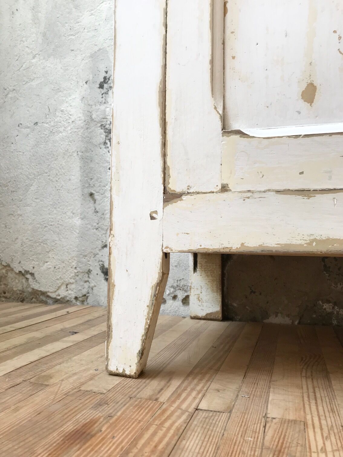 White parisian wardrobe