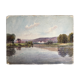 Watercolor "House on the Lake"