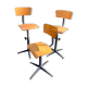 Vintage Swivel and Adjustable Industrial Workshop/Office Chair - 70s