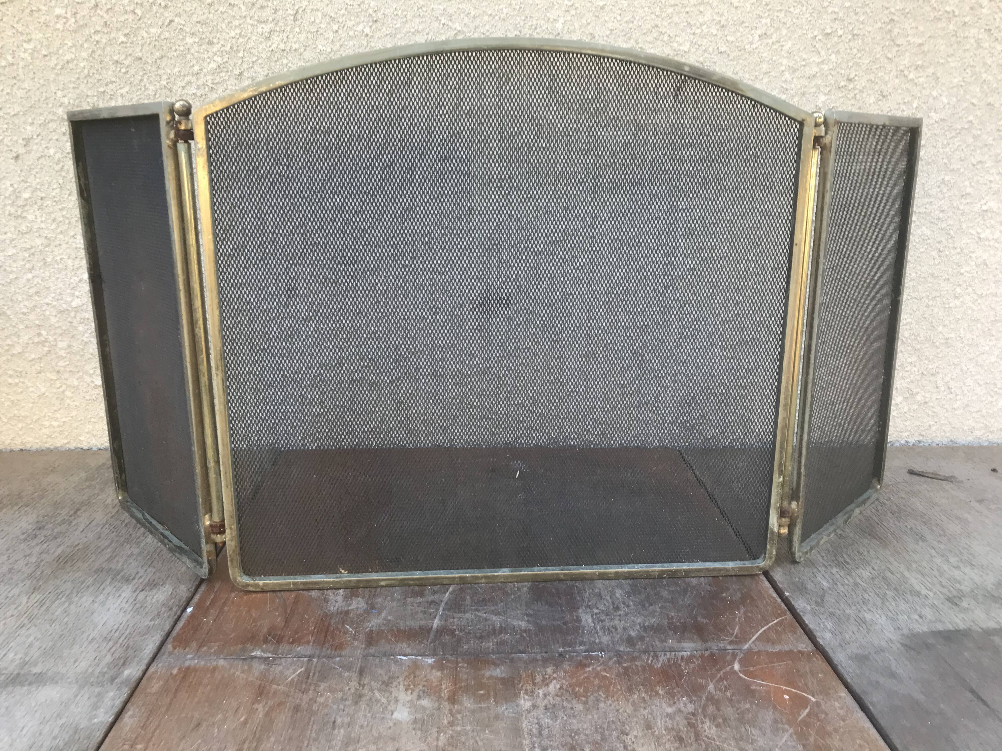 Former Firewall 3 Laiton Panels - Deco Grill Vintage Chimney