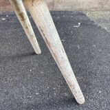 Very old rustic farmhouse stool