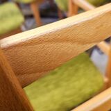 Set of 8 Scandinavian chairs from the 1970s