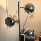 Floor lamp chrome balls "Bullit"