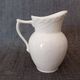 Covered sugar bowl and cream jug Royal Copenhagen 'White Fluted Half Lace'