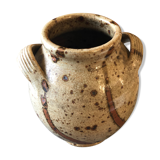 Flamed ceramic pot 70s