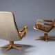 Paire de fauteuils, Sam Larsson for DUX et lænestole, model Mona